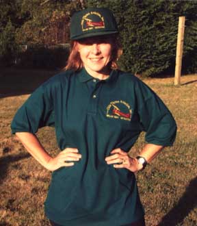 Olde Thyme Aviation polo shirt.